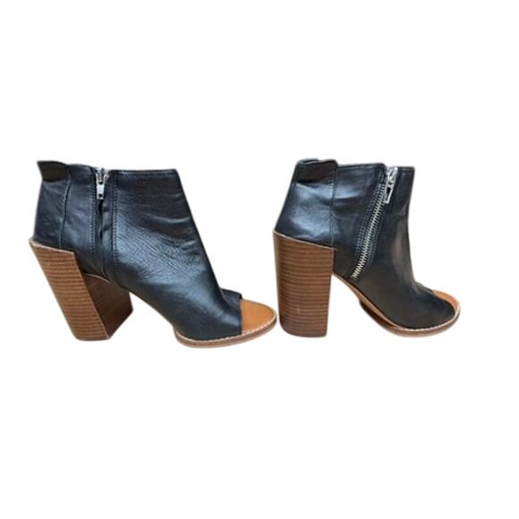 "Dolce Vita" DV Open nToe Bootie Double Zippers SZ 8 FINAL SALE PLZ READ!!!!!! - Picture 3 of 12